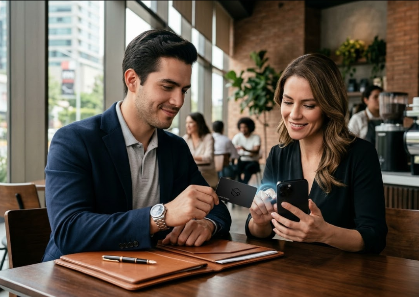 Tarjetas digitales NFC para networking